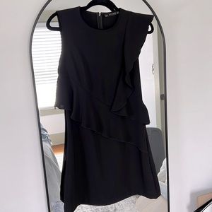 Zara Black office dress